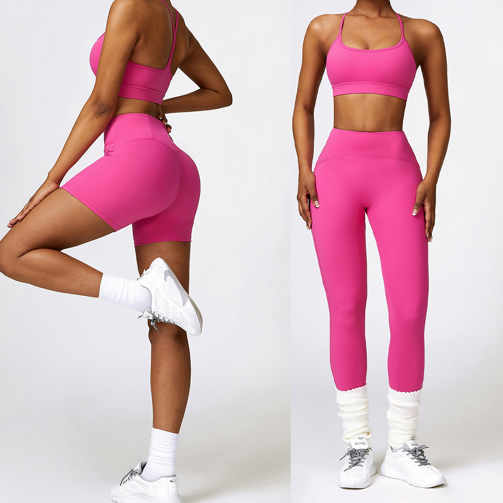 New Digital Print Tie Dye Hip Upset Yoga Set Women's Sports Bra Running Fitness Pants Women